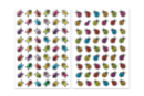 Stickers 3D brillants "coccinelles" + "abeilles" - 108 stickers - Gommettes en relief : des stickers 3D pour des dessins en volume 56819 - 10doigts.fr