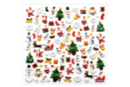 Stickers Noël 3D - 95 stickers - Gommettes Noël - 10doigts.fr