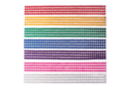 Strass adhésifs colorés - 28 bandes - Strass autocollants - 10doigts.fr