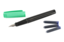 Stylo plume + 3 cartouches d'encre - Calligraphie, Ecriture 59416 - 10doigts.fr