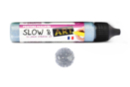 Stylos peinture 3D - Argent pailleté - 30 ml - Peinture et marqueurs à paillettes - 10doigts.fr