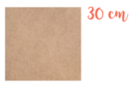 Support carré MDF 30 x 30 cm (Epaisseur : 5 mm) - Supports Mosaïques - 10doigts.fr