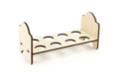 Support en bois pour 8 oeufs - Supports de Pâques à décorer - 10doigts.fr