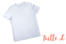 T-shirt taille L - Coton, lin 04984 - 10doigts.fr