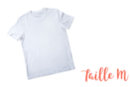 T-shirt taille M - Coton, lin 04983 - 10doigts.fr