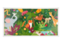 Tableau puzzle en carte forte - La jungle - Puzzles 56024 - 10doigts.fr