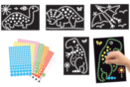 Tableaux "Dinosaures"- Set de 4 tableaux - Kits carteries 18705 - 10doigts.fr