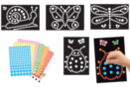 Tableaux "Insectes"- Set de 4 tableaux - Kits carteries 18704 - 10doigts.fr