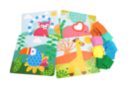 Tableaux gommettes animaux - 4 pièces - Kits créatifs avec gommettes : le plein d’idées pour les petits artistes 58810 - 10doigts.fr
