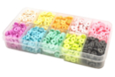 Valisette de perles heishi, 10 couleurs pastel - 1500 pcs - Perles Heishi et coquillages 51623 - 10doigts.fr
