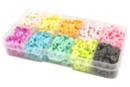 Valisette de perles heishi, 10 couleurs pastel - 1500 pcs - Perles Heishi et coquillages - 10doigts.fr