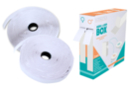Bande de velcro adhésif blanc - 2 cm x 10 m - Velcro , scratch 40622 - 10doigts.fr