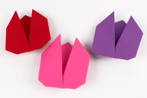 Tulipes en Origami