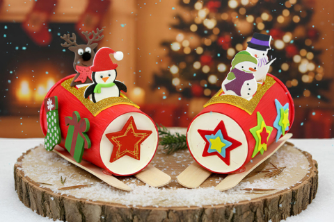 Traîneaux de Noël