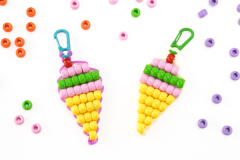 Glace en perles pony beads