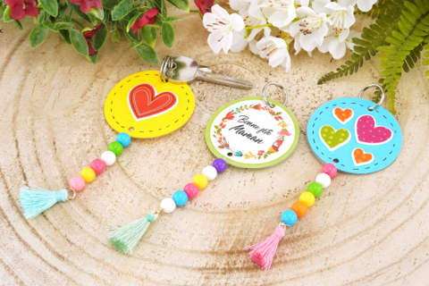 Fabriquer un porte-clés pour la fête des mères
