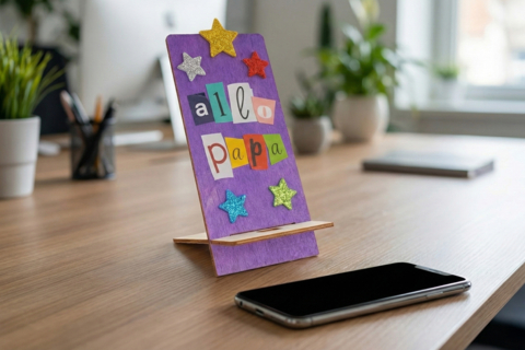Support smartphone "Allo Papa"