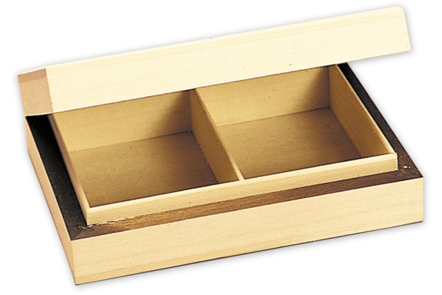 Boîte à cartes en bois - Boîtes en bois - 10doigts.fr