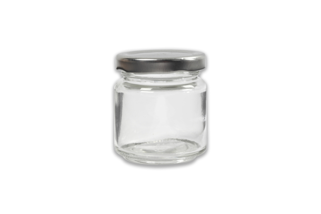 12 pots en verre avec couvercle 6.5 cm - Supports en Verre - 10doigts.fr