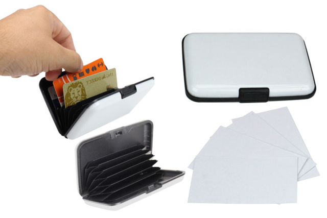Porte-carte à customiser - Plastique Opaque - 10doigts.fr