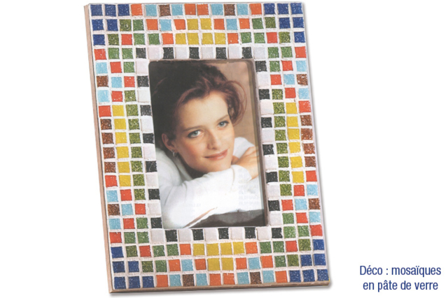Cadre photo en bois avec vitre 23 x 18 cm - Cadres photos en bois - 10doigts.fr