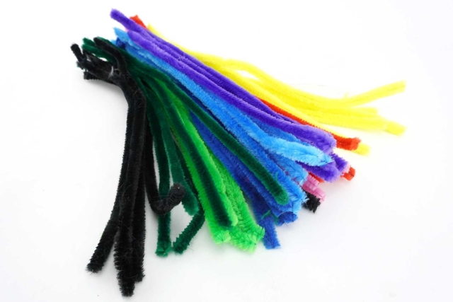 50 maxi chenilles - Chenilles, cure-pipe - 10doigts.fr
