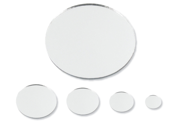 Miroirs adhésifs - ronds - Miroirs à coller - 10doigts.fr