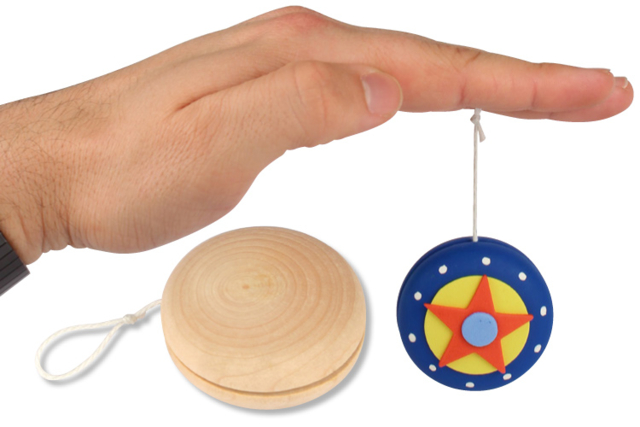 Yoyo en bois - Jeux et Jouets en bois - 10doigts.fr