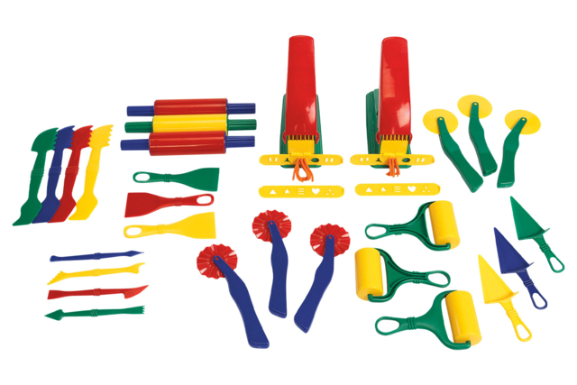 accessoires de modelage pâte à modeler enfants - Accessoires pour pâtes à modeler - 10doigts.fr