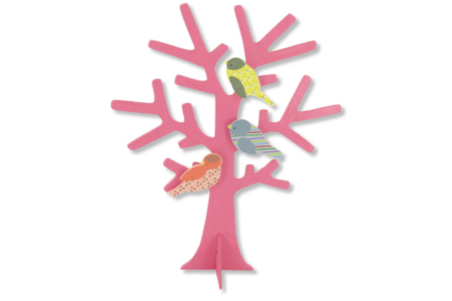 arbre bois - Déco en bois peints - 10doigts.fr