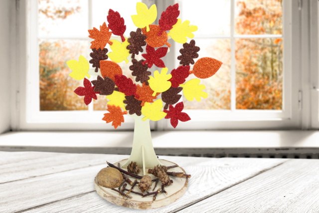 Arbre d'automne - Décors nature - 10doigts.fr