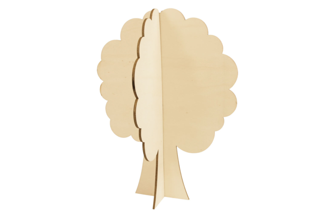 arbre en bois - Supports plats en bois - 10doigts.fr