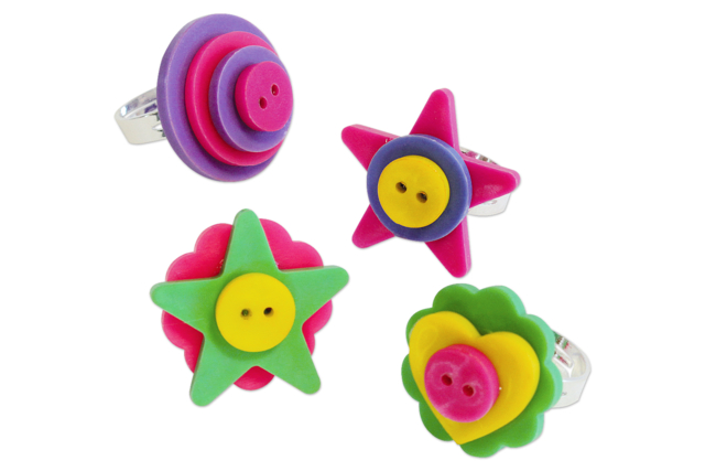 bague boutons - Bagues - Supports pour Bijoux - 10doigts.fr