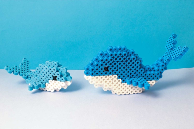 baleine perles à repasser - Perles à repasser 1 cm - 10doigts.fr