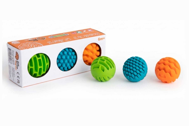 Balles Sensorielles Fat Brain Toys - Matériel d'apprentissage et manipulation : l'éveil par le jeu - 10doigts.fr