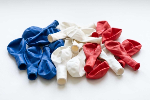 ballons tricolore - Kits ludiques - 10doigts.fr