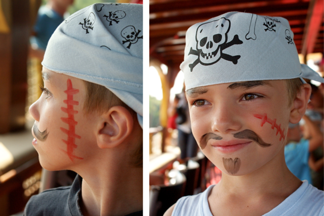 bandana pirate - Coton, lin - Textiles - 10doigts.fr