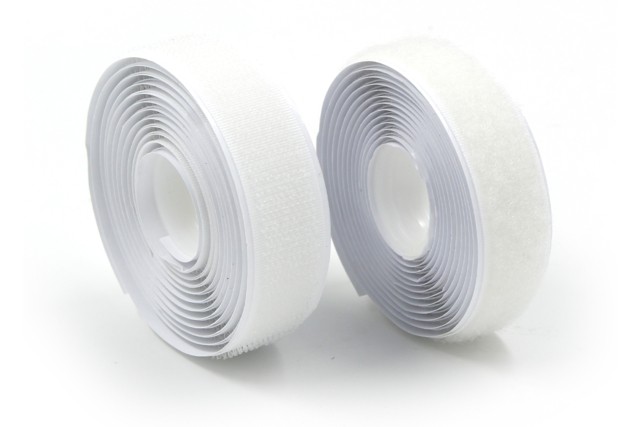 bande de velcro blanc - Colles tissu - 10doigts.fr