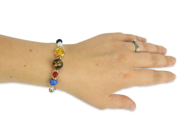 bijoux système solaire - Lithothérapie / Bracelets chakras - 10doigts.fr