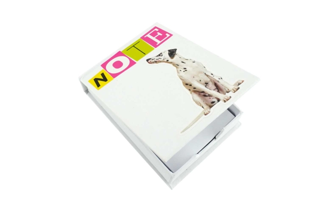 bloc note avec gommettes chien - Gommettes Alphabet, messages - 10doigts.fr