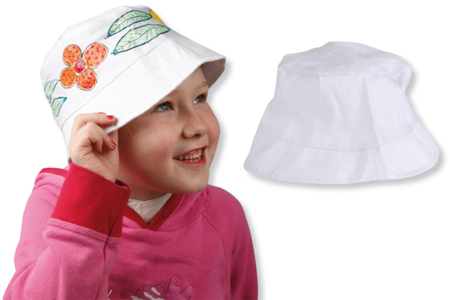 Bob en coton blanc - Coton, lin - Textiles - 10doigts.fr