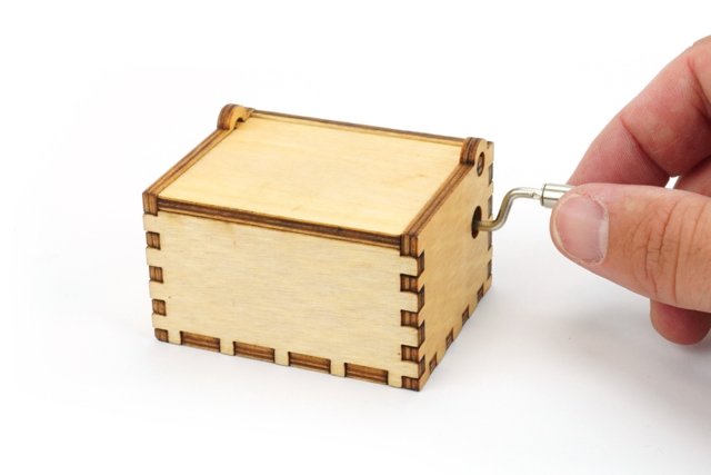 boit emélodie de noel - Objets en bois Noël - 10doigts.fr