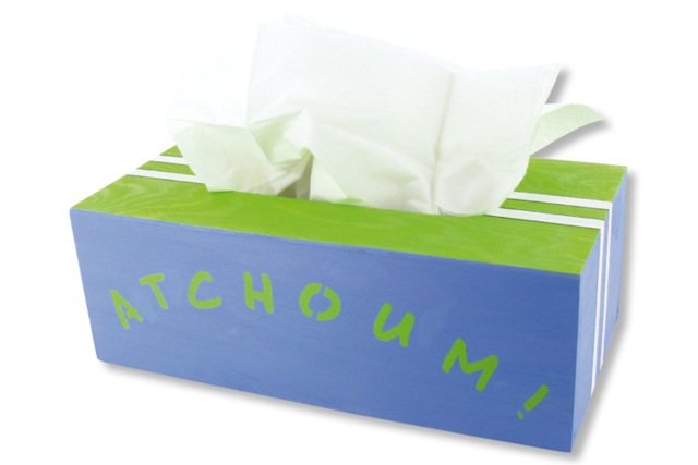 Boîte à mouchoirs rectangulaire, en bois - Boîtes en bois - 10doigts.fr