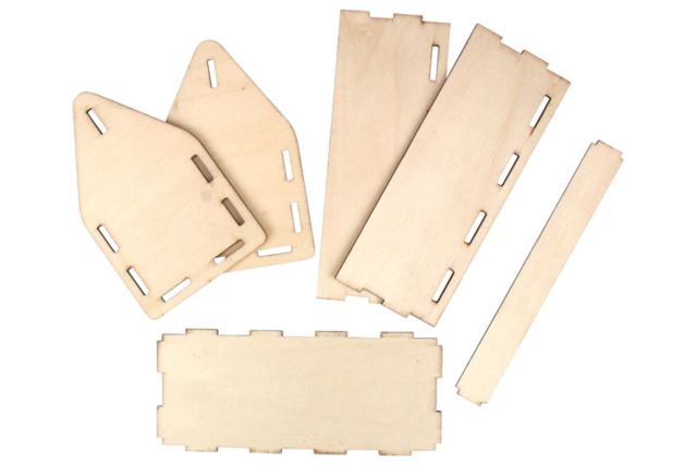 Boîte à outils vide-poche - Boîtes en bois - 10doigts.fr