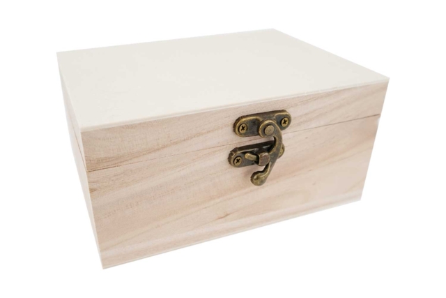 boite en bois 2 compartiments - Boîtes en bois - 10doigts.fr