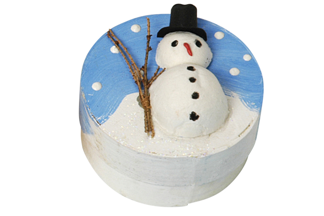 boite en bois noel - Boîtes en bois - 10doigts.fr