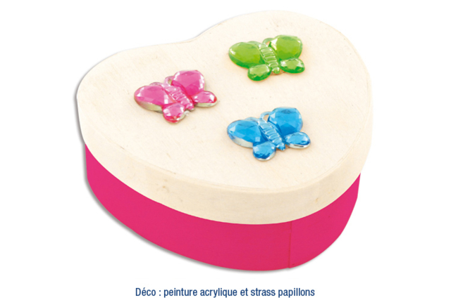 boite papillon - Boîtes en bois - 10doigts.fr