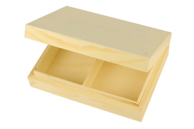 boite pour jeux de cartes - Boîtes en bois - 10doigts.fr
