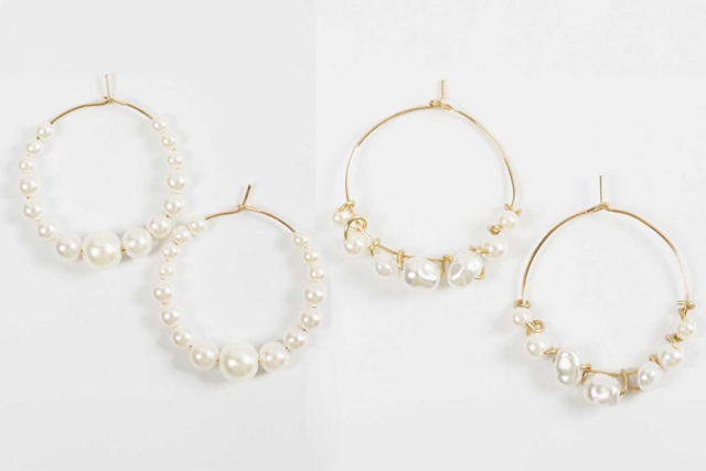 boucles dorées créoles - Boucles d'oreilles - 10doigts.fr
