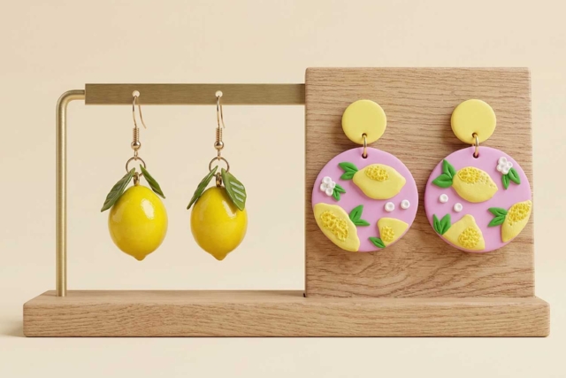 boucles fimo jaune - Pâtes Fimo Soft : le modelage facile pour toutes vos créations - 10doigts.fr